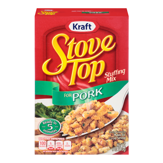 Stove Top Pork Stuffing Mix 6oz