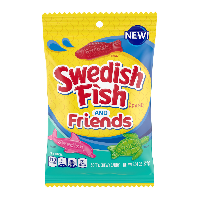 Swedish Fish and Friends - 8.04oz (228g)