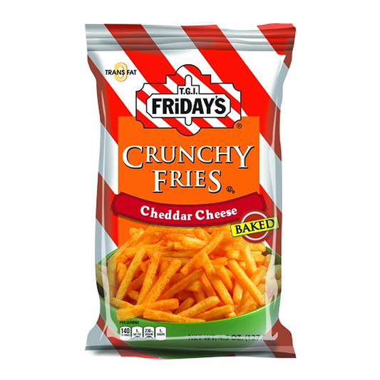 TGI Fridays Cheddar Cheese Crunchy Fries - 4.5oz