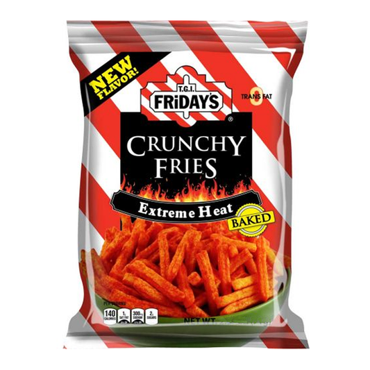 TGI Fridays Extreme Heat Crunchy Fries - 4.5oz (127.8g)