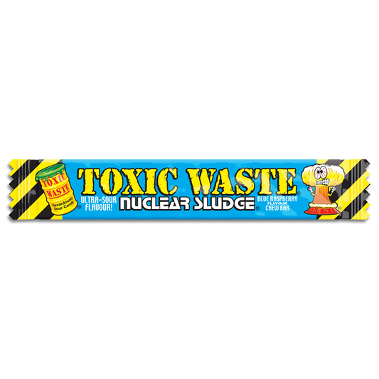 Toxic Waste Nuclear Sludge Chew Bar Blue Raspberry