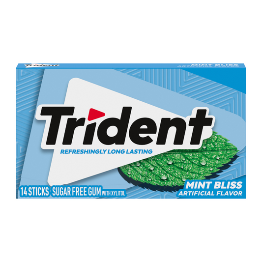 Trident Gum Mint Bliss - 14pc