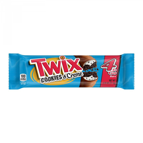 Twix Cookies & Creme Share Size 4-To-Go - 2.72oz (77.1g)