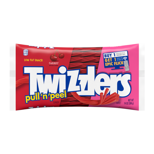 Twizzlers Cherry Pull 'n' Peel - 14oz (397g)