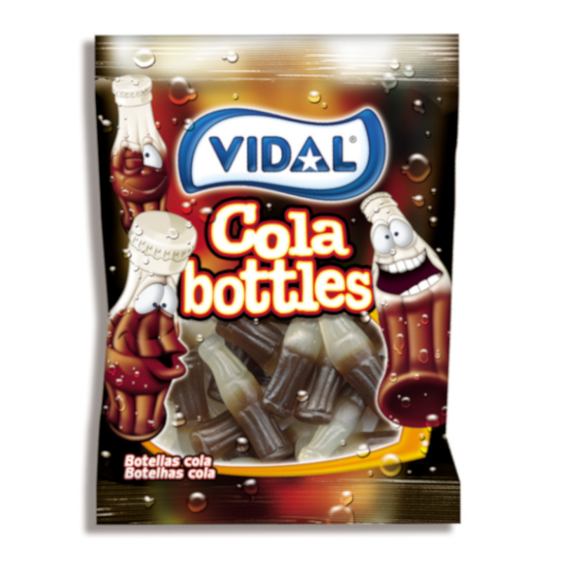 Vidal Cola Bottles 3.17oz (90g)