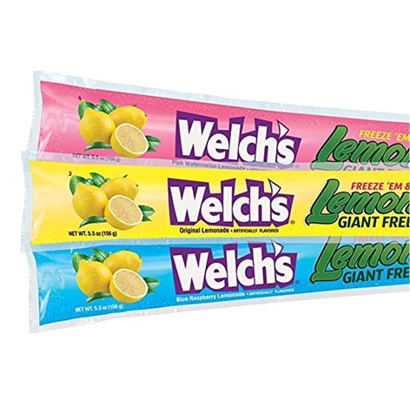 Welch's Lemonade Giant Freeze Pop