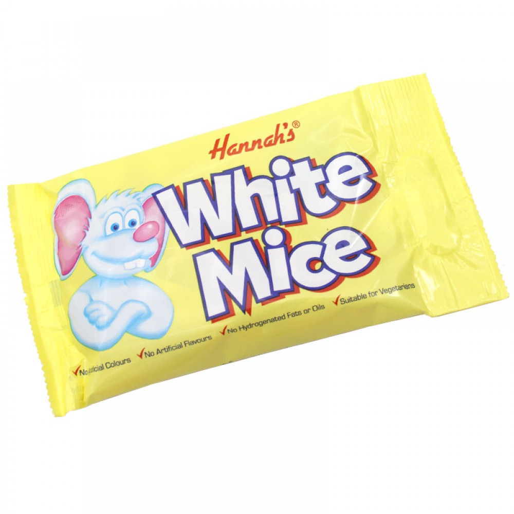 Hannah's White Mice 40g