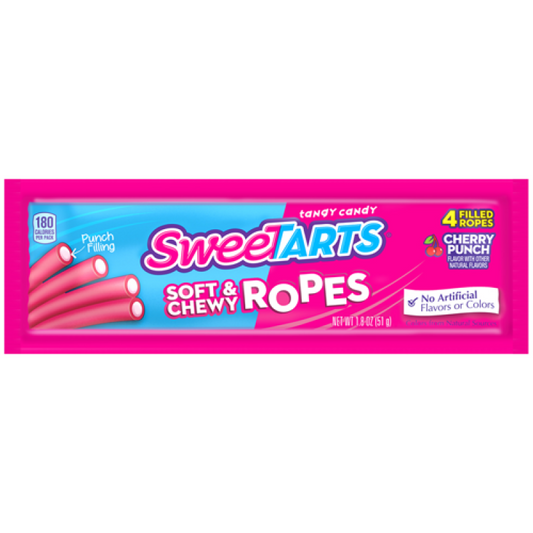 SweeTarts Soft & Chewy Ropes - Cherry Punch 1.8oz (51g)